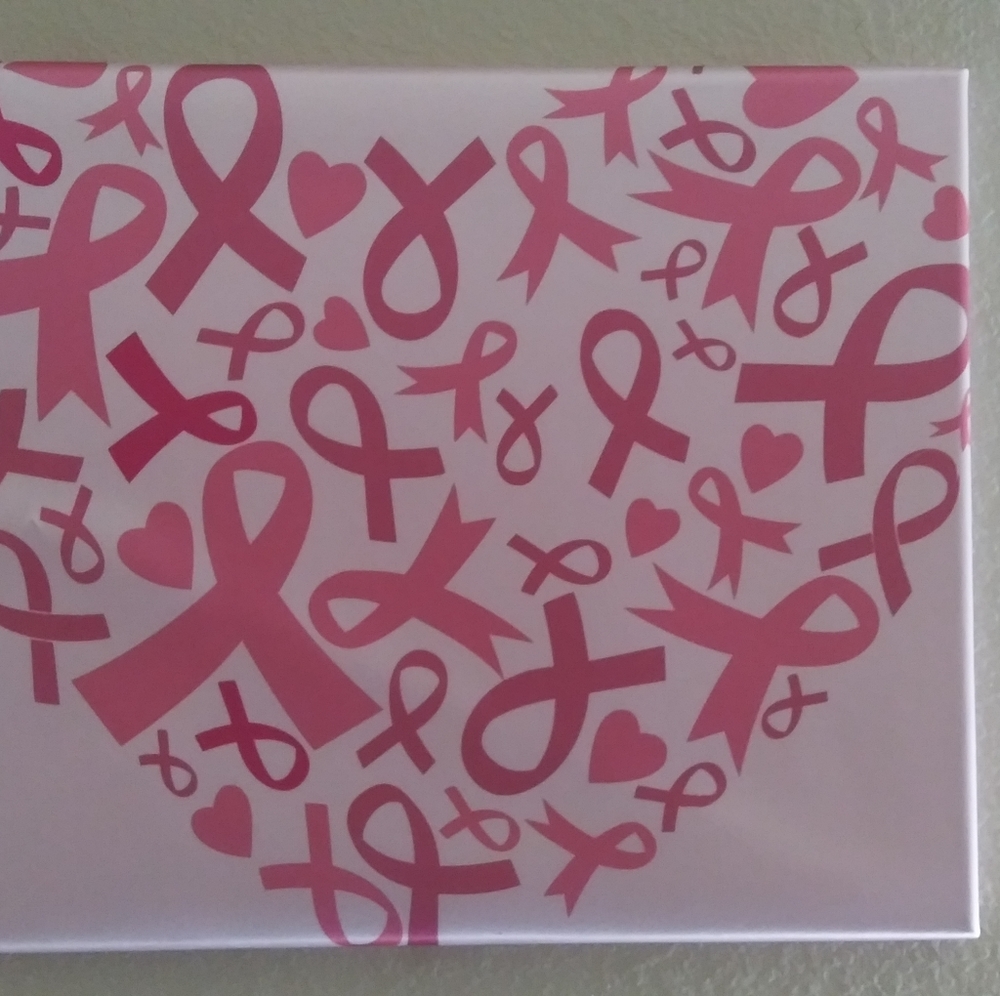 Cancer Ribbon Canvas